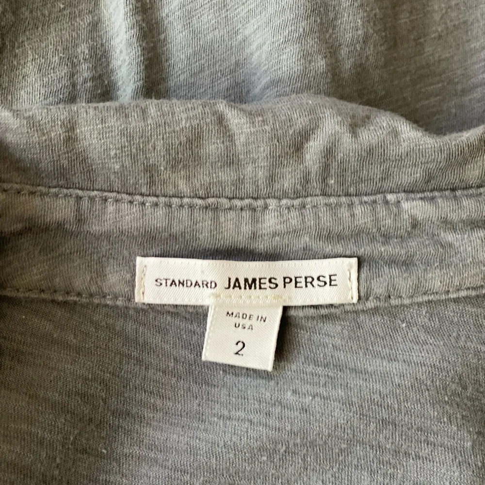 Standard James Perse navy blue sheer slub side Size 2 - Picture 12 of 14